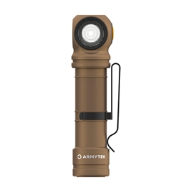 Armytek Wizard C2 Pro MAX Multilygte, Hvid Lys i Sandfarvet